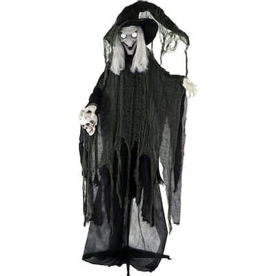 Malevolent witch Halloween props to add a touch of black magic to your holiday display